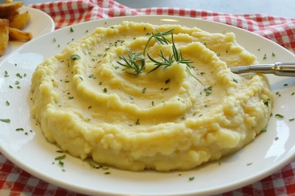 Rosemary Mashed Potatoes Red