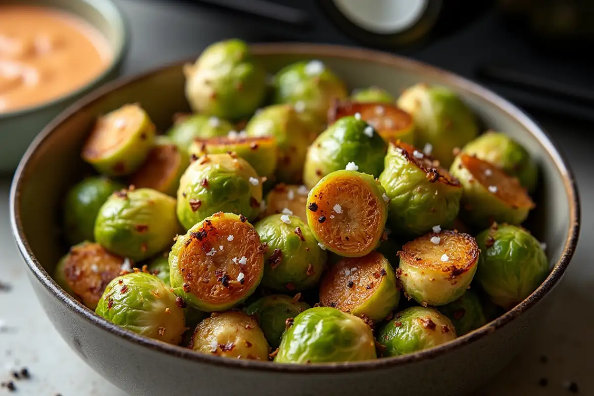 How to Make Frozen Brussels Sprouts Crispy in an Air Fryer