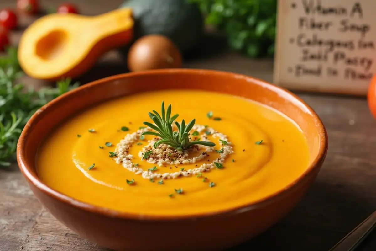 What are the benefits of eating butternut squash soup?