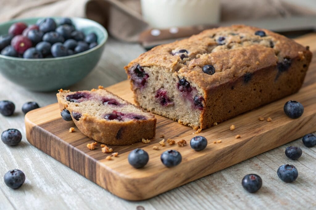 Blueberry Lentil Bread Recipe