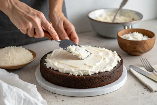 Coconut chocolate cake recipe