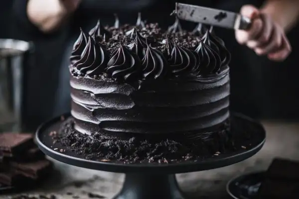 Serving and Storing Your Black Velvet Cake