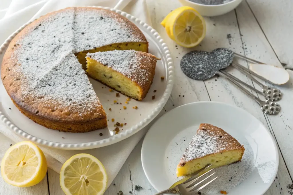 Lemon Poppy Seed Cake